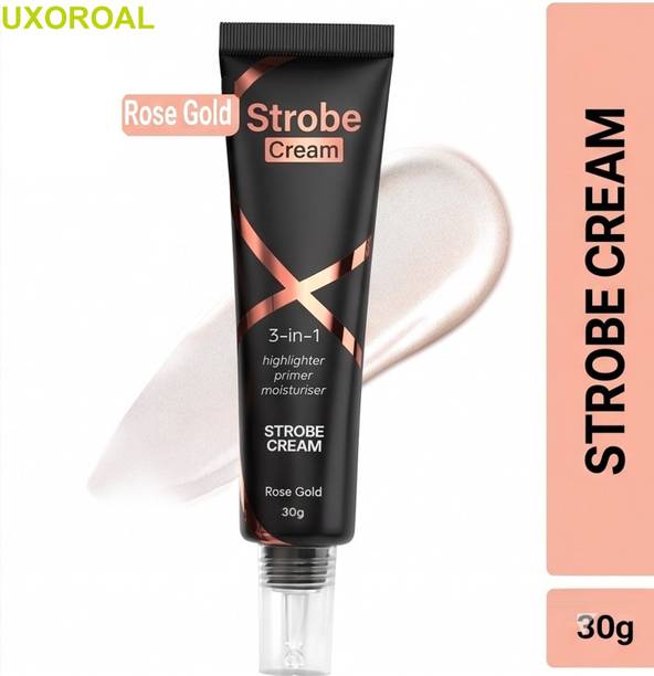 uxoroal Rosegold Strobe Cream 30g Daily Glow Booster Highlighter