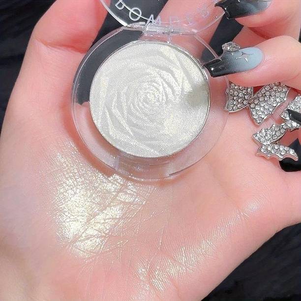 FLORERO Shimmery White Highlighter Palette Highlighter