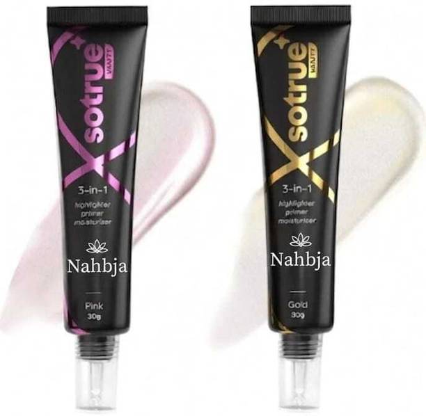 Nahbja Strobe Cream Pink & Gold 30g Highlighter