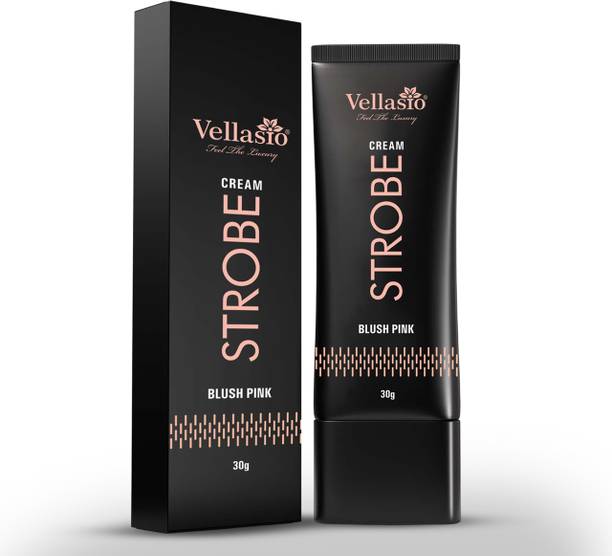 vellasio Sunscreen - SPF 50 PA+ Pink Strobe Cream for Face Radiance - Multipurpose Cream