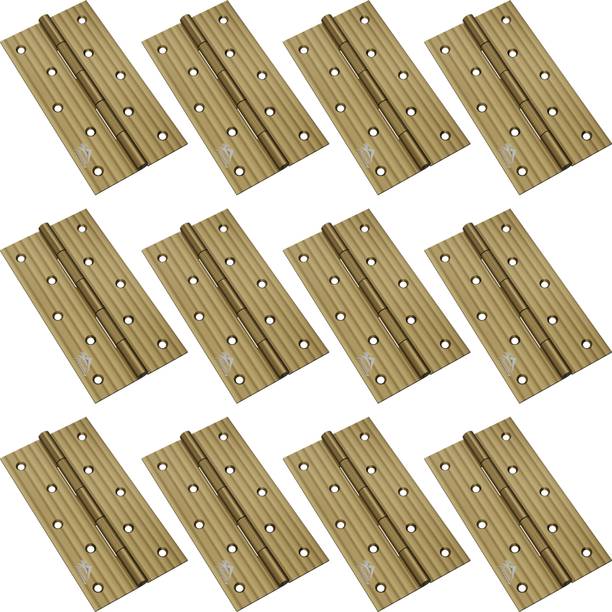 ATLANTIC Window Butt Hinges 5 inch x 14 Gauge/2 mm Thickness Antique Finish Butt/Mortise Hinge