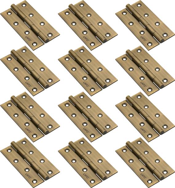 LAPO Hinges-4"x14 | 12 Pcs-Antique Butt/Mortise Hinge