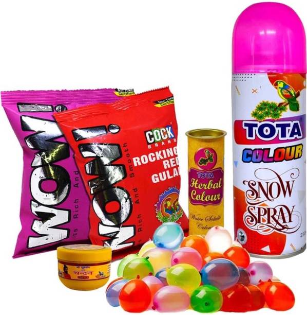 VE AND YOU Holi Color Powder Pack of 6