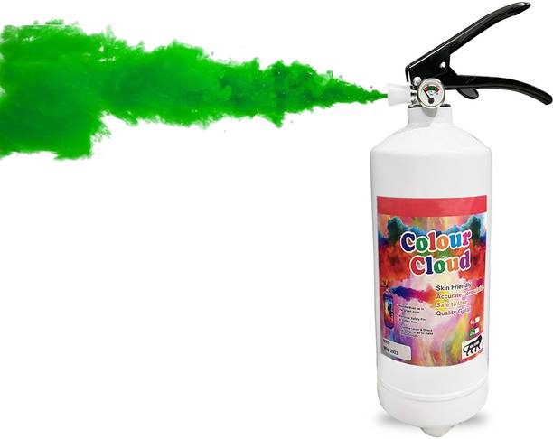 FOBHIYA Color Cloud Holi Gadget Herbal Gulal Spray Cylinder, Non-Toxic & Skin Friendly Holi Color Powder Pack of 1