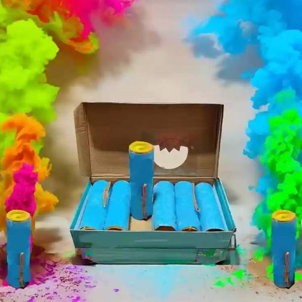 Raga Plus Gulal Holi Colour Natural Skin Friendlyb Useful for Electric Holi Gun_U Holi Color Powder Pack of 6