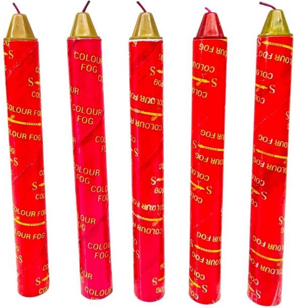 Raga Plus Colorful Holi Festival Fog Smoke - Excellent for Photography, Wedding Events_U Holi Color Powder Pack of 5