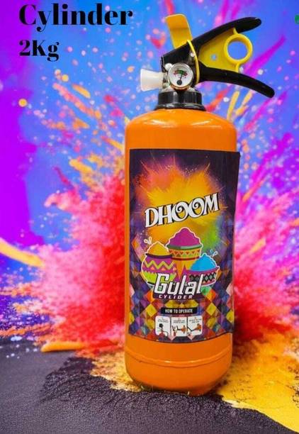 Shree Jee Product Dhoom Gulal Cylinder Holi Color Powder Pack of 1