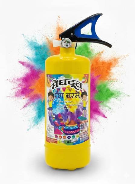 Silversheen 2 Kg Color Cylinder Powerful For Holi Celebrations (Random Color Will be Given) Holi Color Powder Pack of 1