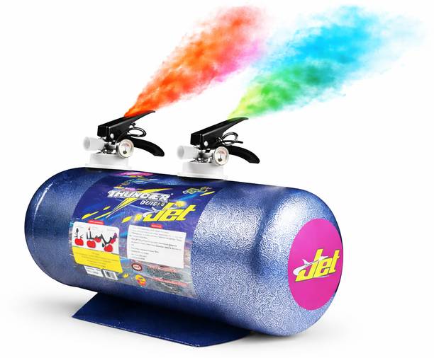आयुनिक्स Double Jet Holi Colour Cloud Gadget-Two Colors One Time Use Holi Cylinder होली कलर Powder पैक ऑफ 1
