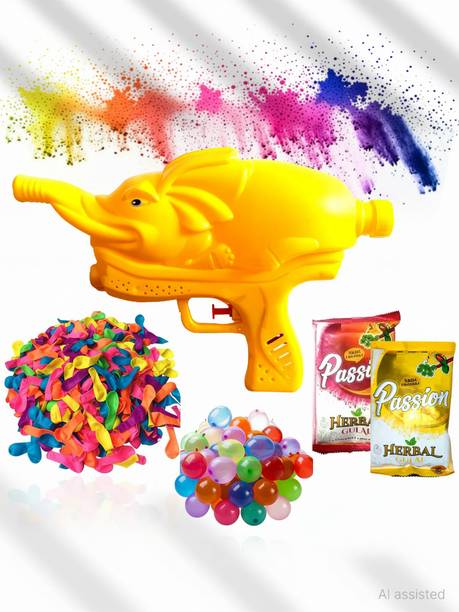 Artonezt Pichkari, Color, Balloon Holi Combo