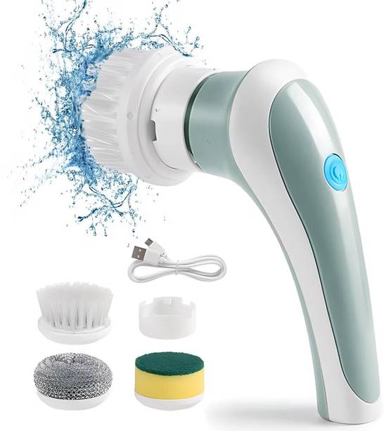 Calldrishe Multifunctional Cleaning Brush Waterproof Electric Cordless Brush Household Cleaning Brush