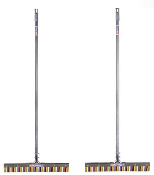 सर प्राइज़ Sir Prize 2pc floor wiper for Bathroom cleaning 12x26 Inch Steel Rod & EVA Blade फ्लोर वाइपर