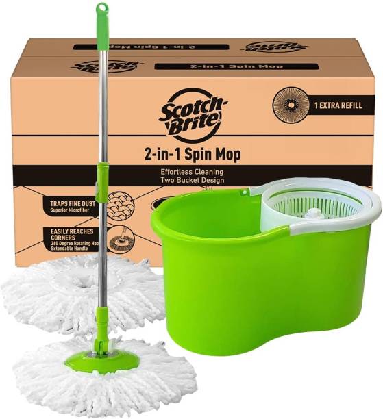 Scotch-Brite Bucket Green Mop Set