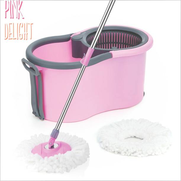 PINEVINTA PINK DELIGHT PLASTIC HANDLE MOP SET Mop Set