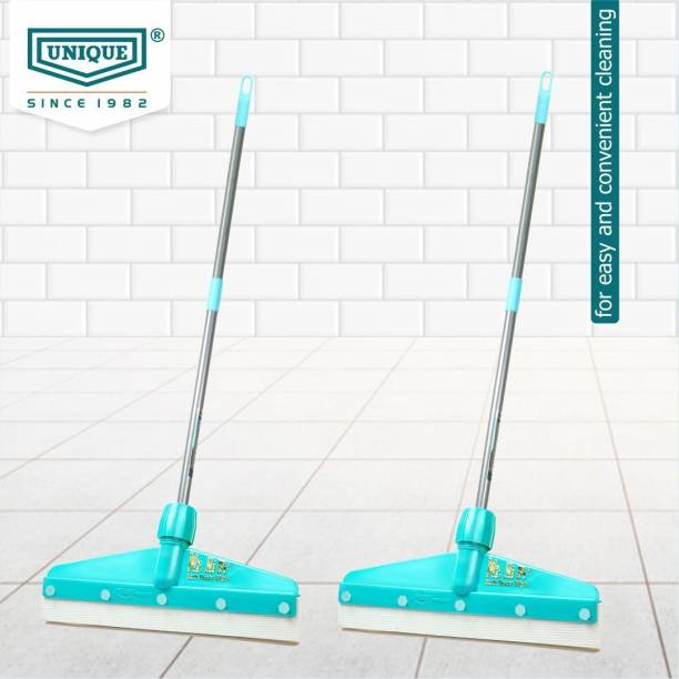 UNIQUE Premium Mini Hifi floor wiper for Bathroom cleaning 12x36 metal rod|EVA blade(2) Floor Wiper