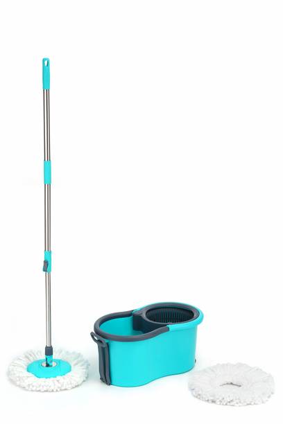 Flipkart SmartBuy Amazing Smart Easy To Clean Floor Magic Bucket 2 Absorbers, Floor , Wet and Dry Mop Set