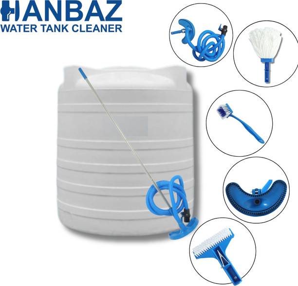 HANBAAZ HANBAZ Water Tank Cleaner For Home-Extra Large Edition 2000 Litre. Plastic Wet and Dry Brush