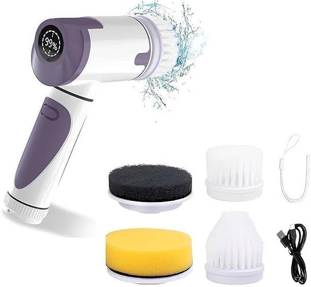 अर्ज Rechargeable Power Cleaning Brush for Bathroom, Tiles, Kitchen, Bathtub & Shower सफाई का ब्रश