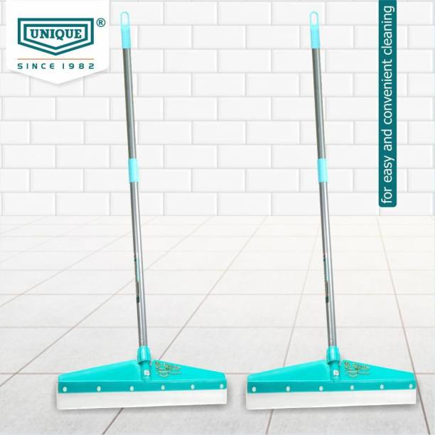 UNIQUE Premium Mr.clean floor wiper for home cleaning (16x42in) metal rod|EVA blade (2) Floor Wiper