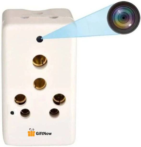 GiftNow WIFI Multi Plug Hidden | 1080P Full HD, Motion Detection, Night Vision Security Camera
