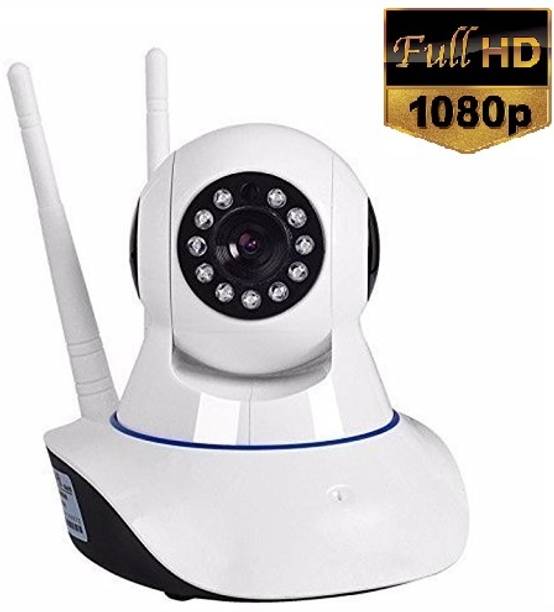 Bzrqx CCTV IP PTZ Camera 1080P WiFi 360° Live View Night Vision Live View TwoWay Audio Security Camera