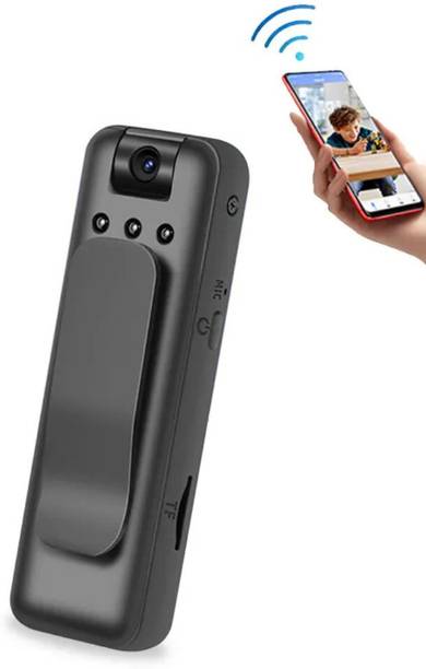 GiftNow 1080P HD Anti Shake Body Camera with Back Clip Portable Sport Video Night Vision Security Camera