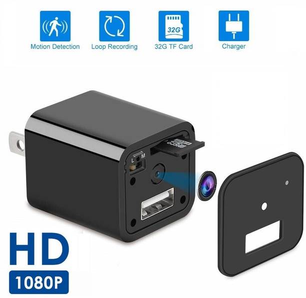 AVOIHS 1080p HD Spy Hidden Camera Plug USB Charger 32GB SD Card Support 2Mode Recording Security Camera