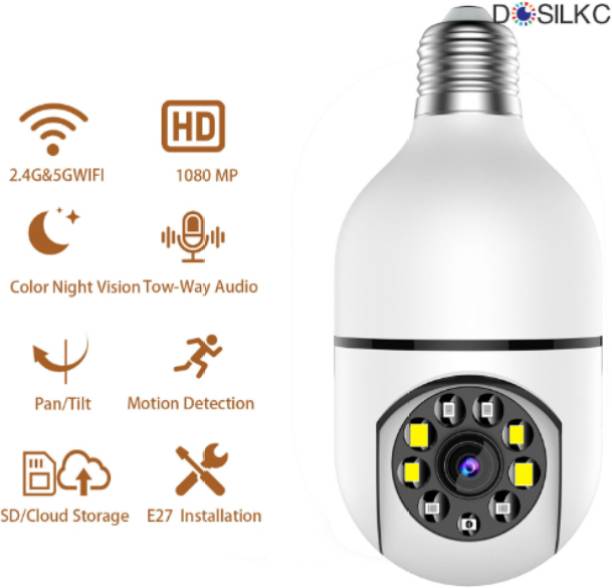 YAROH GX-Bulb Camera Indoor HD CCTV Wireless Camera | Security Camera Security Camera