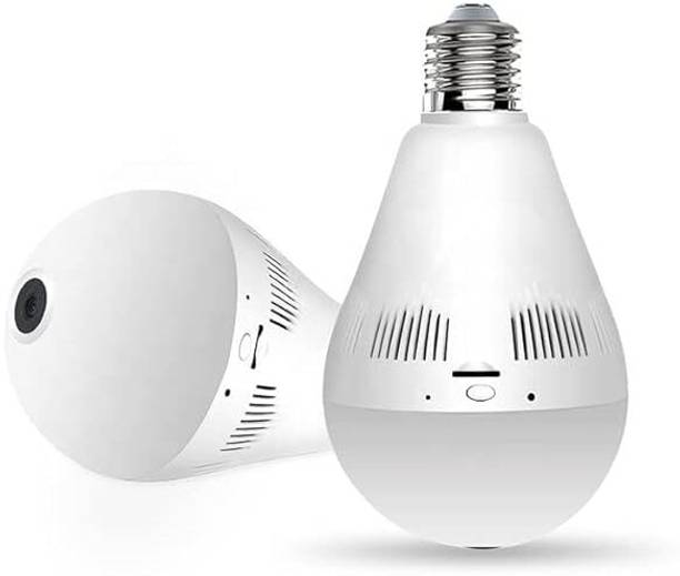 Maizic Smarthome 360D Fisheye WiFi IP Spy Camera Bulb Motion Detector Night Vision Live View Security Camera