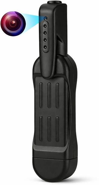 FEERO 1080P Spy Body Clip Camera Hidden Bat Pen Mini Camera for Easy Daily Monitoring Spy Camera