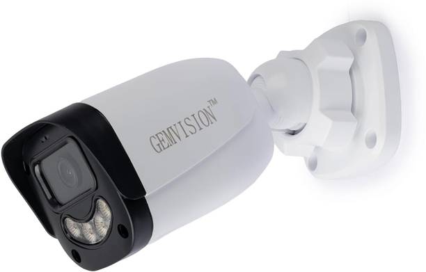 GEM VISION 3MP Full HD Outdoor Bullet CCTV Camera with Full Color Night Vision Plug & Play Security Camera