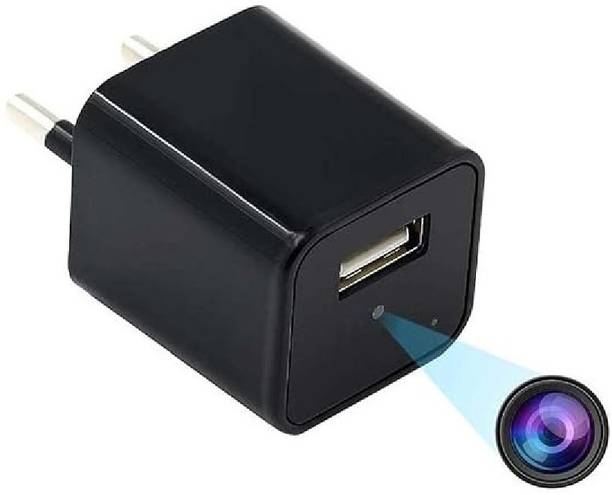 Safetynet 1080P USB Charger Camera with Audio Video Recording for Indoor Outdoor Security Security Camera