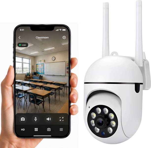 SROPX WiFi CCTV Camera | Human Detection | Auto Tracking | Motion Alert | Night Vision Security Camera