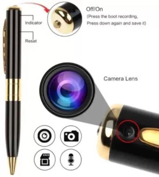 PERAMISYM Hidden Spy Pen Camera with Audio Video Recording Model 8 Security Camera
