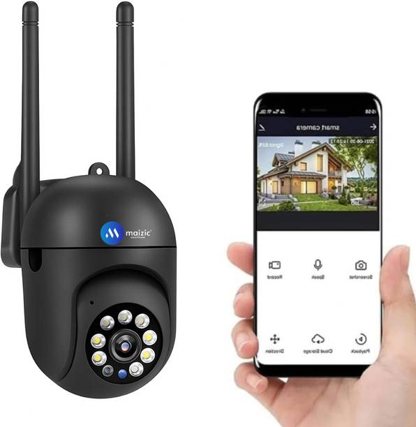 Maizic Smarthome 3MP [2k] Full HD Smart Wi-Fi Wireless Indoor CCTV for Home, AI Person Detection Security Camera
