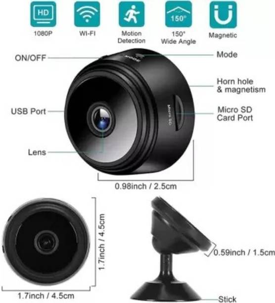 TECUSION CCTV WIFI Dual Lens Camera Ptz 360° Smart Surveillance Night Vision 2way Audio Security Camera