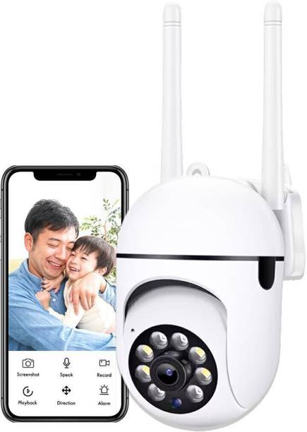 OneXsale 3 MP FHD WiFi Indoor Mini Fox Ptz with Color Night Vision, 360° Ptz Rotation Security Camera