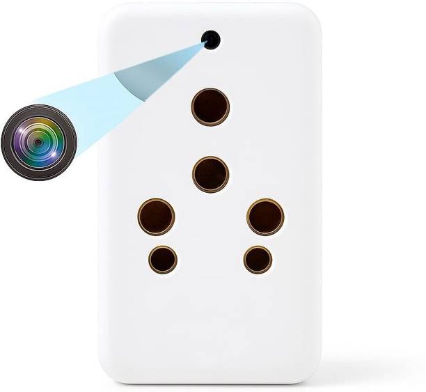 MatLogix WiFi Spy Socket Plug Hidden 3 Pin Multi Plug Camera Security Camera