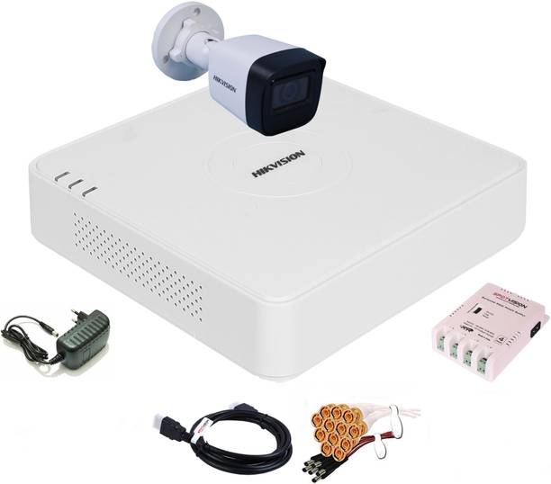 HIKVISION 4 Channel HD DVR 1080P,IP67 2MP Outdoor Camera (1080P),COMBO-43 Security Camera