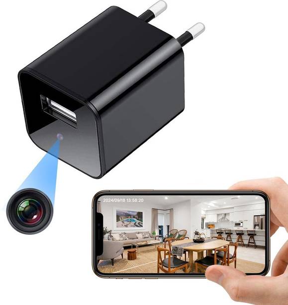 Eye4spy 1080P WiFi USB Charger Hidden Camera | Spy Camera with Live View | Nanny Cam - Security Camera