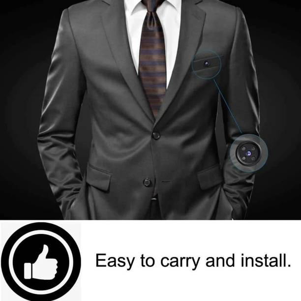 SKY HUB Button Camera HD Audio Video Recording with 32GB Support Model 7 Spy Camera