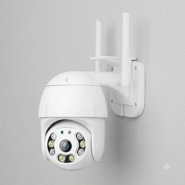 VisionCam 4MP WiFi PTZ Camera with Smart AI Motion Detection, 360° Rotation Security Camera
