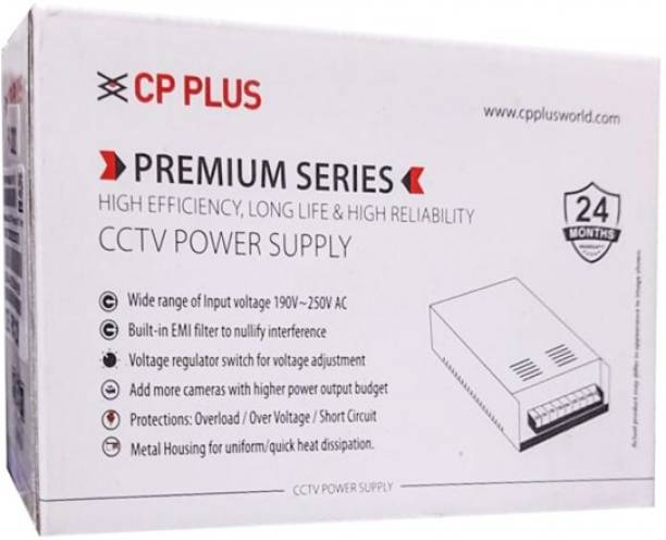 DAHUA CP PLUS METAL BODY 4 CHENNEL POWER SUPPLY FOR CCTV CAMERA Security Camera