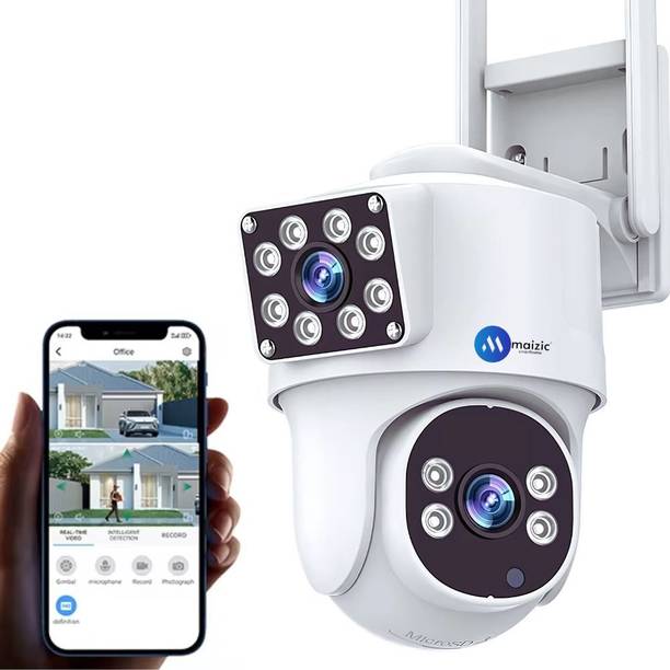 मैज़िक स्मार्टहोम Supercam Lynxo 4G/5G CCTV Camera 4+4 MP Full HD 360 Degree Coverage Smart Camera सिक्योरिटी कैमरा