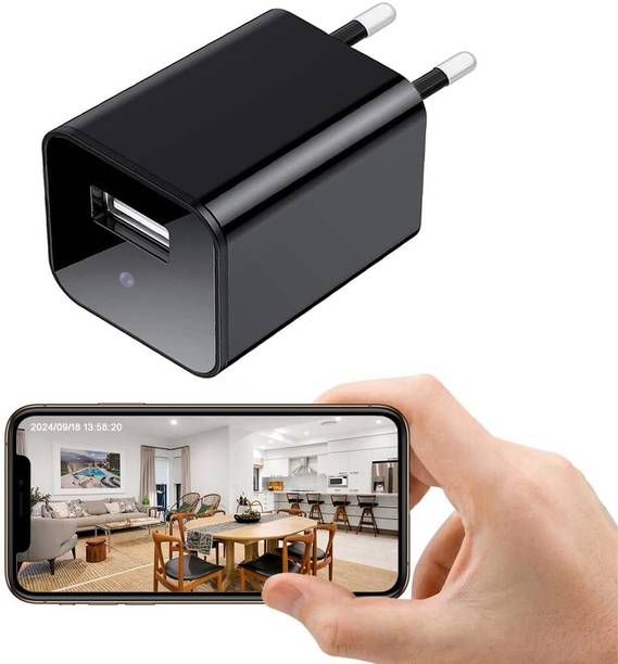 favone 1080p HD USB WiFi Hidden Charger Camera, Supports 2 Mode Recording, Spy Camera