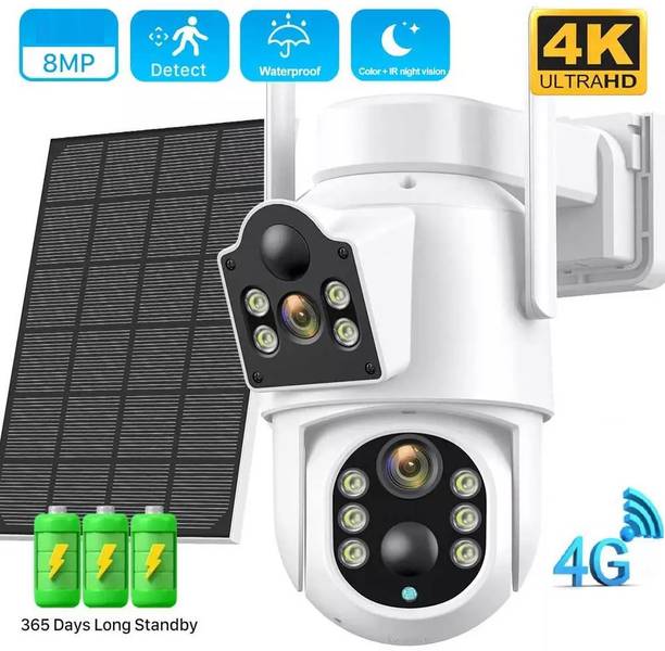 SROPX Wireless 4G Solar CCTV – AI Motion Tracking, Night Vision & Waterproof Security Camera