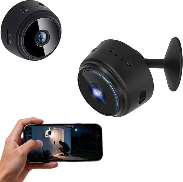 SNARIOVSN CCTV Compact Mini Security Camera Wireless with Motion Detection Alert Spy Camera