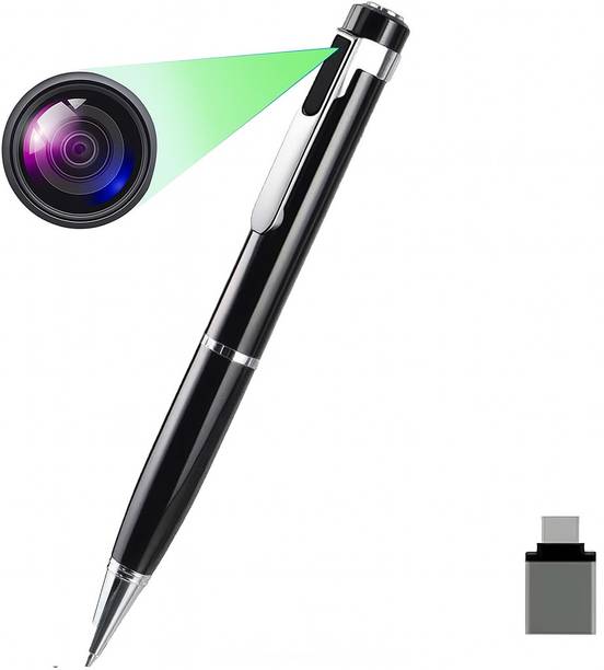 FREDI HD PLUS Pen Camera with 1080p Full HD Video OTG & USB Playback Security Camera