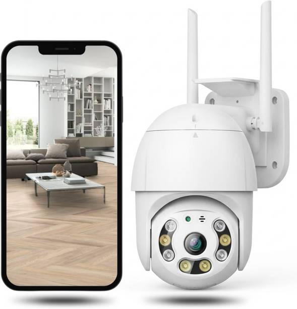 VisionCam PTZ WiFi 360° Rotation, Full HD Night Vision & Motion Detection Waterproof IP66 Security Camera