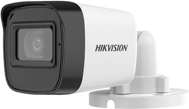HIKVISION HIKVISION 2MP Bullet with inbuilt Mic DS-2CE16D0T-ITPFS White Wireless 1080p Security Camera